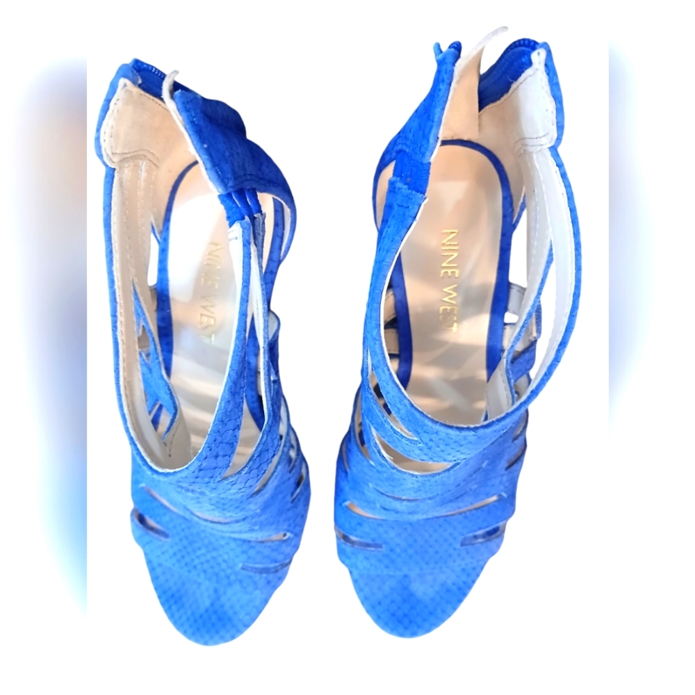 Nine west beautiful blue 💙 shoes